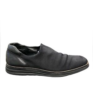 Donald J. Pliner Men’s Erling-DJ Black Stretch Fabric Loafer Size 11.5